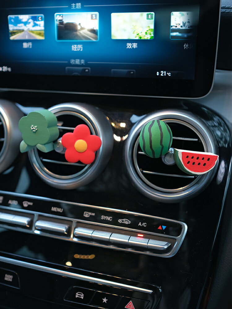 車載香水汽車香薰車上出風口香氛持久淡香創意擴香石車內飾品擺件 3