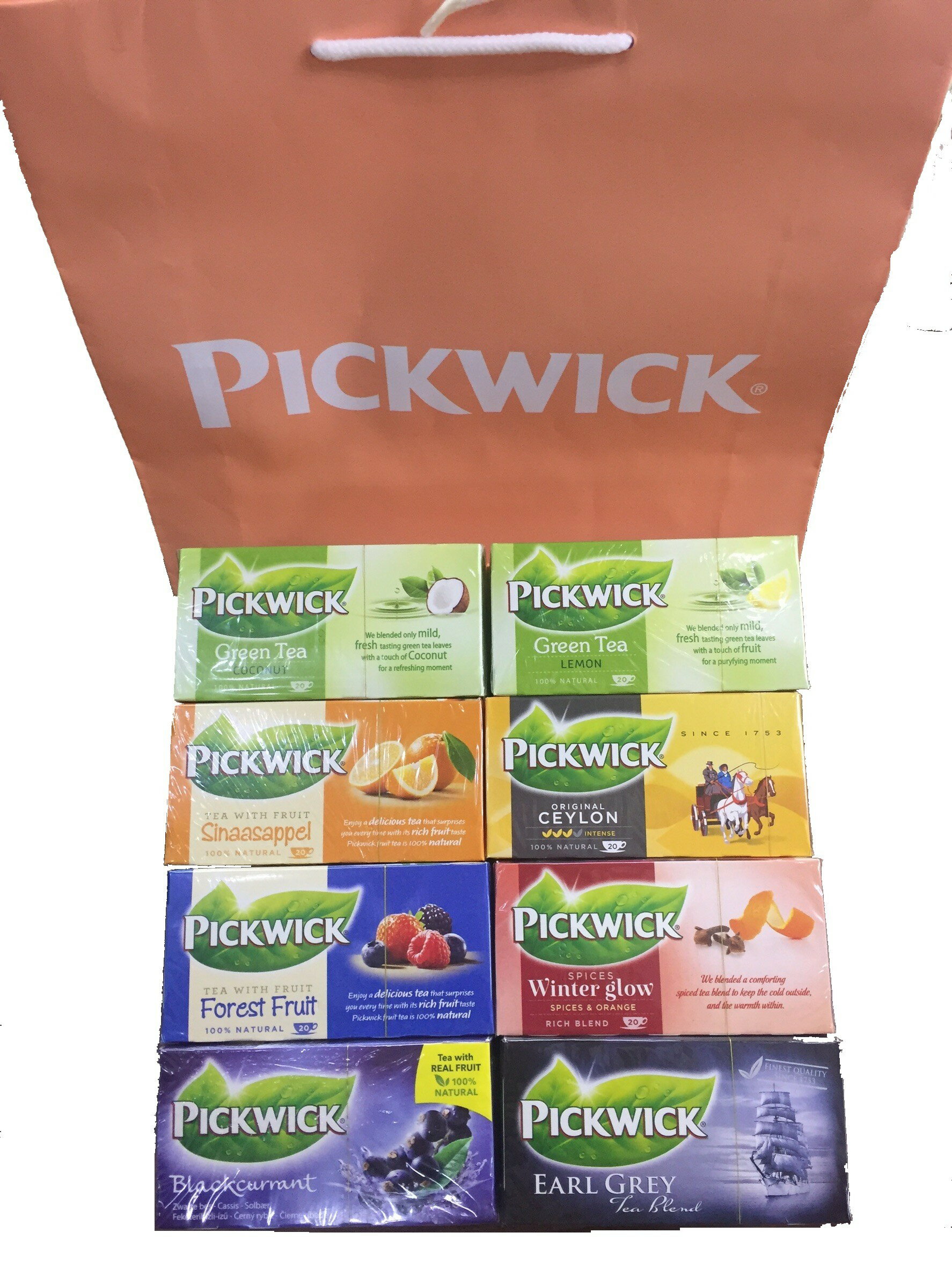 <br/><br/>  【Pickwick】 荷蘭品味水果茶-8入禮盒組(內容物隨機出貨，不限定口味，不同組合至少四種口味)<br/><br/>