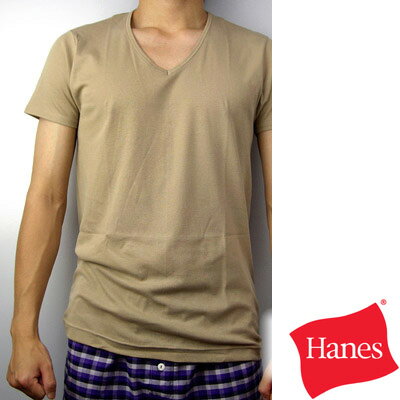 【Hanes】吸汗速乾ComfortCool系列V領T恤