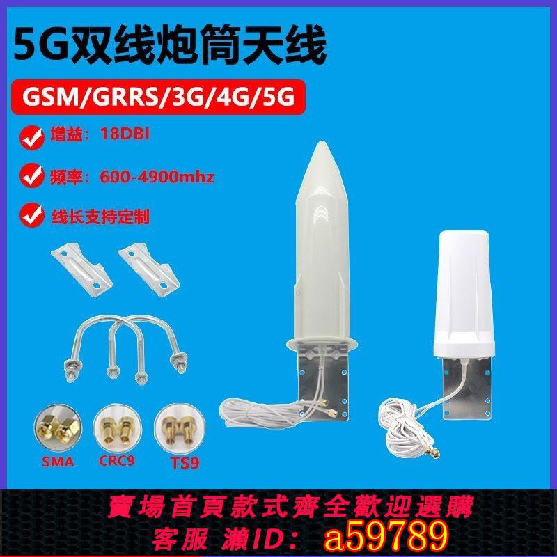 【台灣公司 可打統編】5G路由器天線CPE PRO無線網絡卡全向炮筒10米線長WIFI高增益TS9天線