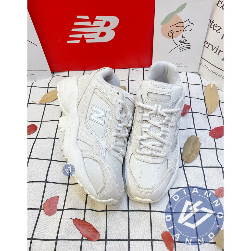 帝安諾- 實體店面New Balance 452 女鞋慢跑復古韓國奶茶米灰老爹鞋