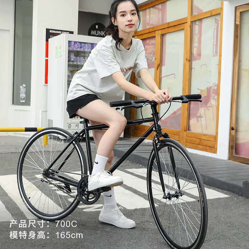 熱銷/免運 自行車 折疊自行車 永久公路賽車入門自行車男女超輕超快700C平把城市跑車