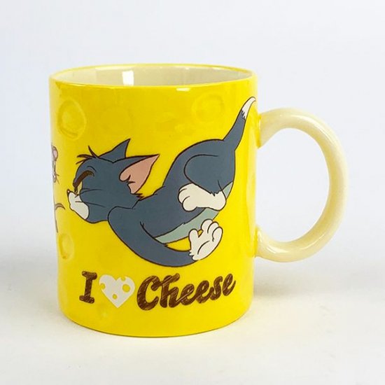 【震撼精品百貨】湯姆貓與傑利鼠 Tom and Jerry~日本迪士尼 Disney湯姆貓與傑利鼠陶瓷馬克杯*26286