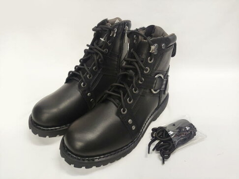 ORIS 時尚 機車 戰鬥靴 皮鞋 休閒皮鞋 真皮皮鞋 尺寸40~44 抗滑 耐磨 黑 S8926C01【大自在運動休閒精品店】 2