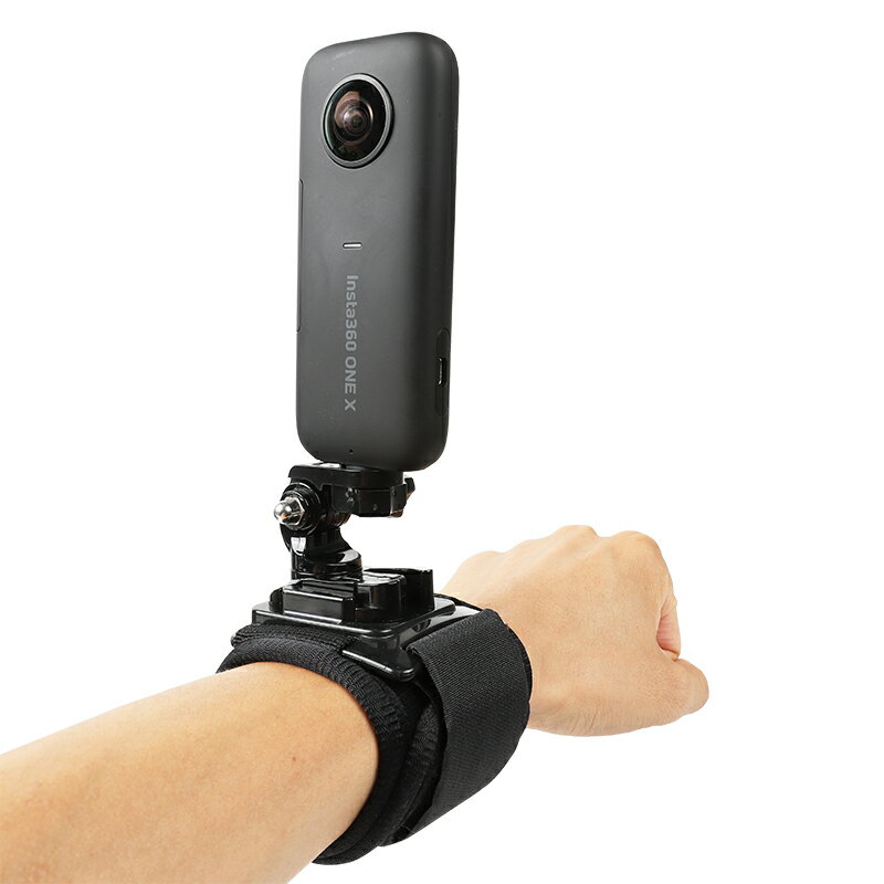 適用insta360 one x2手腕帶全景相機360度旋轉手臂固定綁帶配件胸戴頭部綁帶支架3