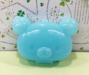 【震撼精品百貨】Rilakkuma San-X 拉拉熊懶懶熊 造型收納盒-藍色#59615 震撼日式精品百貨