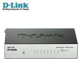 <br/><br/>  D-Link 友訊 DGS-108 EEE節能8埠10/100/1000Mbps金屬外殼桌上型網路交換器<br/><br/>