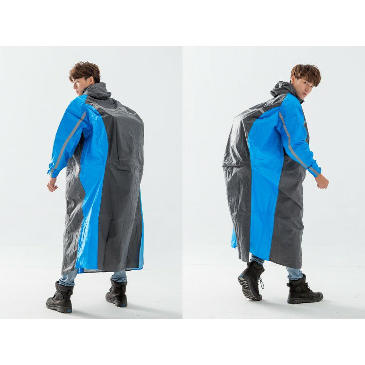 【奧德蒙直營】頂峰背包款前開式雨衣-Outperform(直營) 2