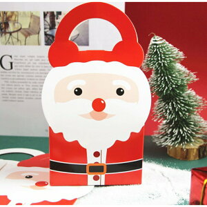 【嚴選&現貨】 聖誕老公公手提盒 聖誕節糖果盒 聖誕節盒 聖誕節 聖誕節包裝盒 聖誕節包裝袋 聖誕節紙盒