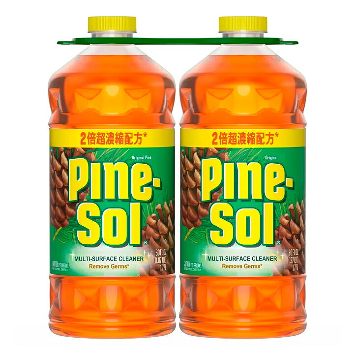[COSCO代購5] C1805039 Pine-Sol 兩倍濃縮 松木香 多用途清潔劑 1.77公升 X 2入