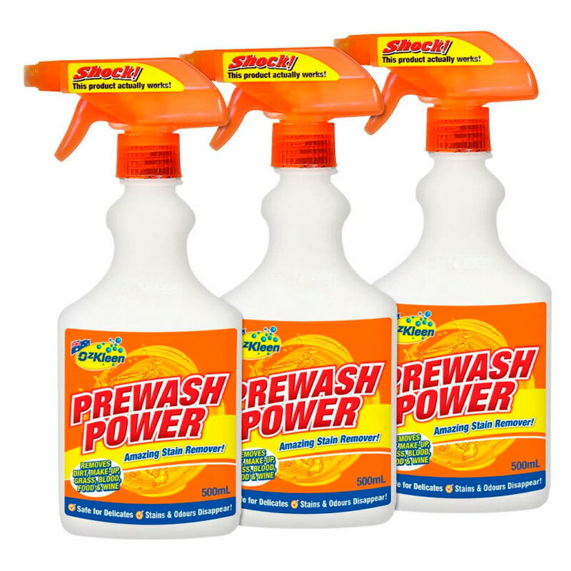 [COSCO代購5] D312384 OzKleen 衣物預洗劑 500毫升 X 3入