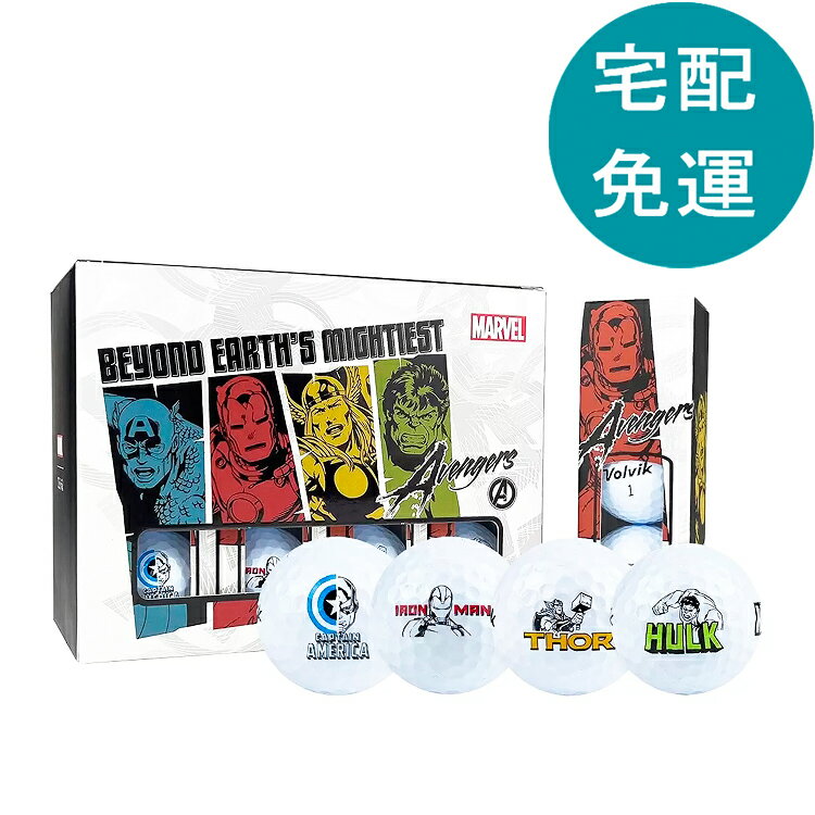 [COSCO代購5] D150964 Volvik Marvel 高爾夫三層球 24入