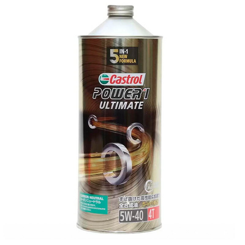 點數11%｜[COSCO代購5] D156114 嘉實多 Power 1 Ultimate 5W40 4T 1000 毫升 X 12 入