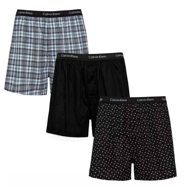 [COSCO代購5] 促銷到12月30號 D502290 Calvin Klein 男純棉平口褲3入組 XL