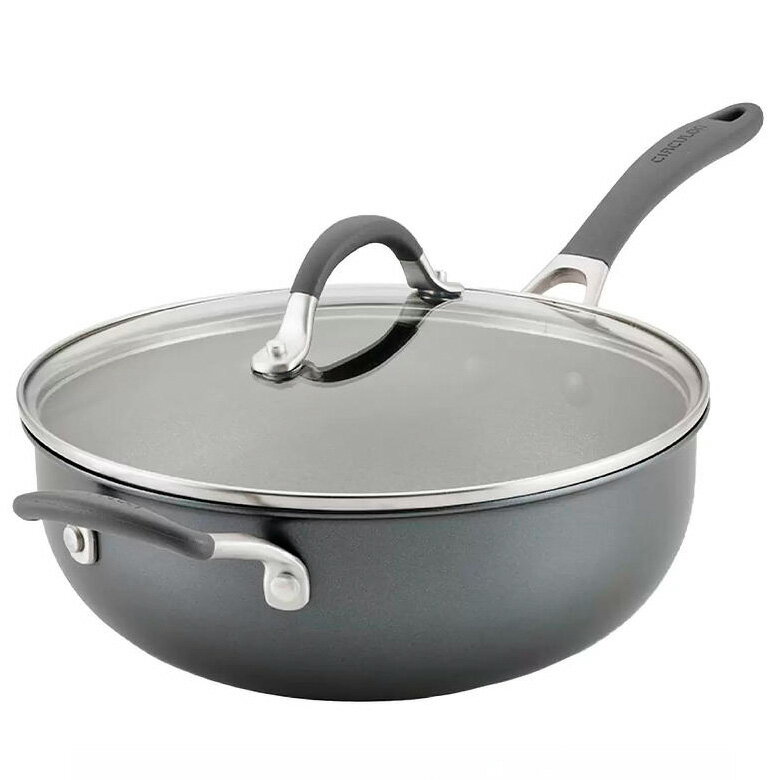 [COSCO代購5] 促銷到2月28號 D151585 Circulon A1 極致抗刮不沾單柄深煎鍋 含玻璃上蓋 26公分