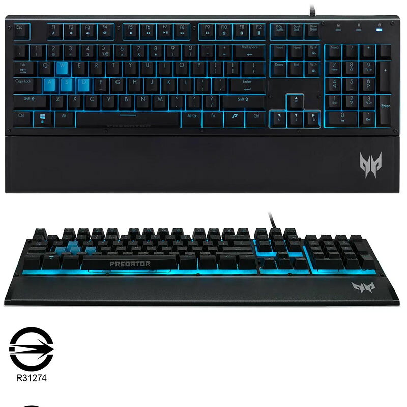[COSCO代購6] 促銷到9月30號 D159186 Acer Predator AETHON 100有線薄膜鍵盤(中文注音)