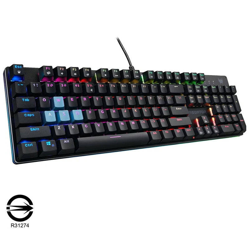 [COSCO代購6] C159185 Acer Predator AETHON 303有線青軸鍵盤