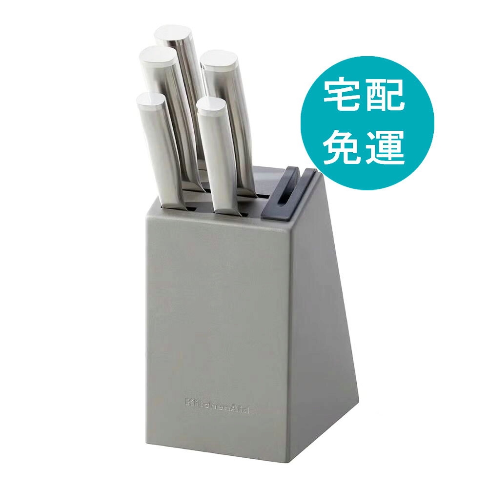 [COSCO代購6] 促銷到9月30號 D1901804 KitchenAid 不鏽鋼刀具含刀座 6件組