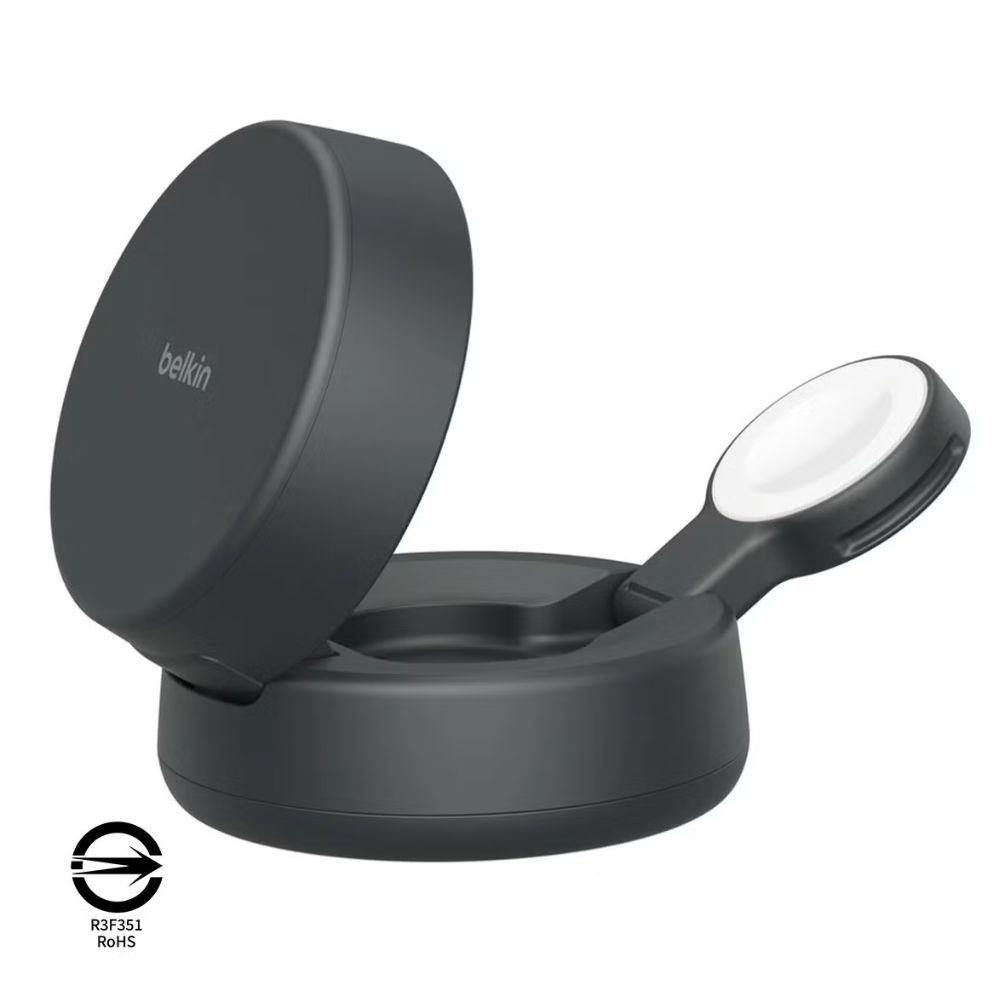 [COSCO代購6] D163796 Belkin UltraCharge Pro 2合1 折疊磁吸充電器 Qi2 25W