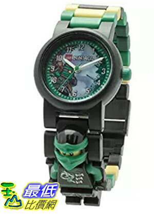 [美國直購] LEGO 8020554 人偶兒童手錶 忍者 Kids Ninjago Sky Pirates Plastic Minifigure Link Watch