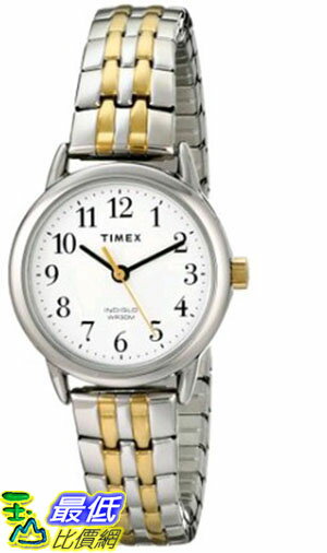 [105美國直購] Timex Womens Easy Reader Dress Expansion Band Watch