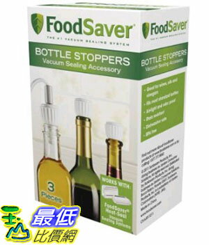 [美國直購] FoodSaver T03-0024-02 BS300真空酒瓶塞3-Pack Bottle Stoppers _cb01