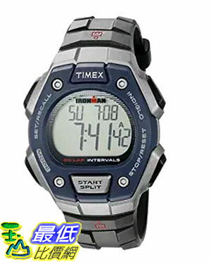 [105美國直購] Timex Mens Ironman Quartz Resin Sport Watch, Color:Black (Model: TW5K860009J)