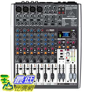<br/><br/>  [美國直購] Behringer XENYX X1204USB Premium 12-Input 2/2-Bus Mixer 數位效果混音器<br/><br/>