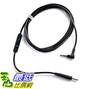 <br/><br/>  [美國直購] Bose Quiet 720875-0010 連接線 Comfort 25 Headphones Inline Mic/Remote Cable for Apple devices - Black<br/><br/>