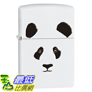 <br/><br/>  [美國直購] Zippo B00TYA1G6E Animal Lighters White Matte Panda 打火機<br/><br/>