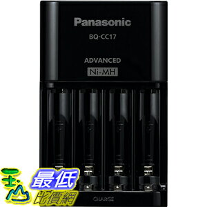 <br/><br/>  [美國直購] Panasonic BQ-CC17KSBA 3號/4號 電池充電器 eneloop Advanced Individual Battery Charger<br/><br/>