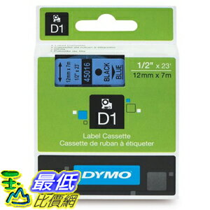 [美國直購] DYMO 45016 Standard D1 Self-Adhesive Polyester Tape for Label Makers 1/2 inch x 23' 標籤紙