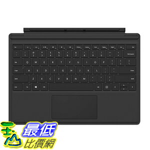 [美國直購] Microsoft QC7-00001 鍵盤 保護殼 Surface Pro 4 Type Cover (Black)
