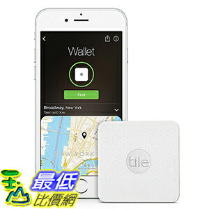 <br/><br/>  [美國直購] Tile EC-04001 尋物追蹤器 Slim  Phone Finder. Wallet Finder. Item Finder - 1-Pack<br/><br/>