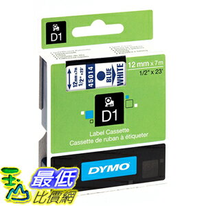 [美國直購] DYMO 45014 Standard D1 Self-Adhesive Polyester Tape for Label Makers 1/2 inch x 23' 標籤紙