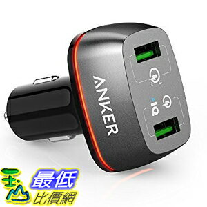 [美國直購] Anker AK-A2224011 車用充電器 42W 2-Port USB Car Charger PowerDrive+ 2 Quick Charge 3.0 2.0