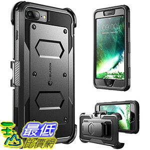 [美國直購] i-Blason 黑色 Apple iphone7+ iPhone 7 Plus (5.5吋) Case [Armorbox] 手機殼 保護殼