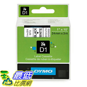 [美國直購] DYMO 53713 Standard D1 Self-Adhesive Polyester Tape for Label Makers 1inch x 23' 標籤紙