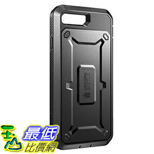 [美國直購] SUPCASE Apple iPhone 7 (4.7吋) Case 黑色 [Unicorn Beetle PRO Series] 手機殼 保護殼