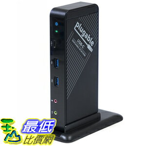 <br/><br/>  [美國直購] Plugable UD-CA1 充電集線器 USB-C Docking Station with Power Delivery - External Monitor Output and 60W Charging for MacBook Retina 12