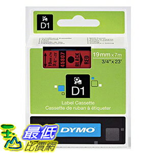 [美國直購] DYMO 45807 Standard D1 Self-Adhesive Polyester Tape for Label Makers 3/4 inch x 23' 標籤紙