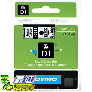 [美國直購] DYMO 40910 Standard D1 Self-Adhesive Polyester Tape for Label Makers 3/8inch x 23' 標籤紙