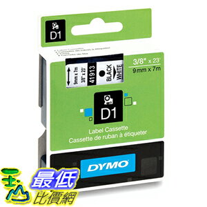 [美國直購] DYMO 41913 Standard D1 Self-Adhesive Polyester Tape for Label Makers 3/8inch x 23' 標籤紙 0