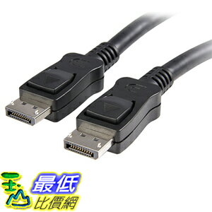 <br/><br/>  [美國直購] StarTech.com DISPLPORT20L 20-Feet DisplayPort Cable with Latches - M/M 電纜線<br/><br/>