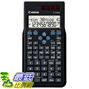 <br/><br/>  [東京直購] Canon F-715SG-BK SOB 科學函數 計算機 科學用計算機<br/><br/>