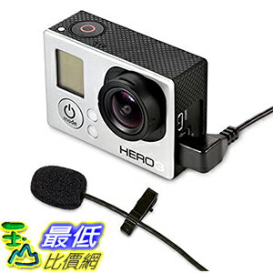 <br/><br/>  [美國直購] MXL Mics MM-165GP 攝影機專用麥克風 Lavalier Microphone for GoPro Cameras<br/><br/>