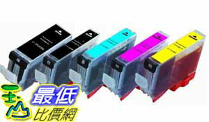 [美國直購ShopUSA] 打印機墨盒 12-Pack Non-OEM Printer Ink Cartridges w/ Chip for PGI-220 CLI-221 Canon Pixma iP3600 iP4600 iP4700 MP560 MP620 MP640 MX860 MP980-3B/3B/2C/2M/2Y $639