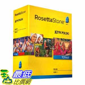 <br/><br/>  [美國直購ShopUSA] 羅塞塔石碑 Rosetta Stone V4 TOTALe: Polish Level 1 $9712<br/><br/>