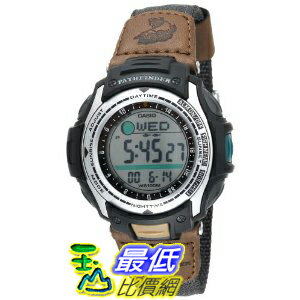 [美國直購 ShopUSA] Casio 手錶 Men's PAS400B-5V Pathfinder Forester Fishing Moon Phase Watch