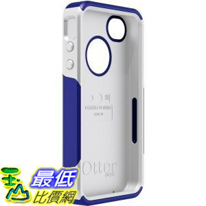 [美國直購 USAshop] Otterbox 保護殼 APL4-I4SUN-J3-E4OTR Commuter Series Hybrid Case for iPhone 4 & 4S - Retail Packaging - Zircon Blue/White